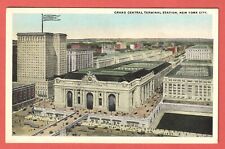 GRAND CENTRAL TERMINAL STATION, NEW YORK – BILTMORE HOTEL - 1913 Postcard picture