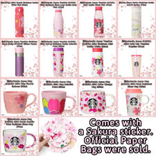 [US STOCK] Starbucks Japan SAKURA 2024 Cherry Blossom Mug Tumbler Glass Bottle picture