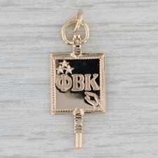 Phi Beta Kappa Key Fob 10k Gold Vintage Honor Society Fraternity picture