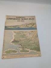 Hammond's Comparative World Atlas Desk Edition 1946 Vintage picture