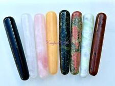 Wholesale Lot 8 PCs Natural Mix Crystal Massage Wand Crystal picture