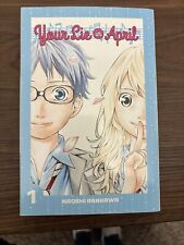 Your Lie in April Vol. 1 Naoshi Arakawa Manga English Version Kodansha Comics picture