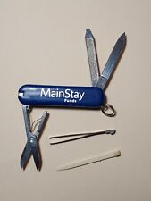 Victorinox Classic SD Swiss Army Knife Blue Advertising Main Stay Funds picture
