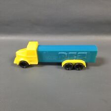 Vintage PEZ Dispenser Blue & Yellow Truck - No Feet picture