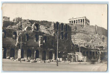 c1950's Ruins of Building in Athens Greece Vintage RPPC Photo Postcard picture