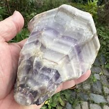 Chevron Amethyst Quartz Large Rough Raw Crystal For Lapidary Or Display 770g picture