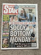 Daily Star 27th May 2024 27/5/24 Manchester City Champions Parade & Southampton picture