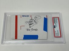 Tom Bunk Signed Personal Drawing Garbage Pail Kids Artist Cut GPK PSA/DNA picture