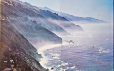 Rugged California Coast - Misty View - Along Highway 1 - Postcard PC2587 America picture