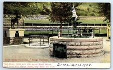 Postcard Basin Spring Fountain, Eureka Springs, Arkansas 1908 J103 picture