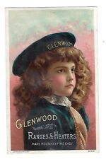 c1890's Victorian Trade Card Grand Glenwood Parlor, Smith Bros. Ranges & Heaters picture