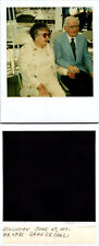 Mr. & Mrs. Dean De Carli 6-29-2001 Stockton CA Polaroid Found Photo V0596 picture