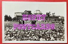 EXPOSITION PARK ROSE GARDEN, LOS ANGELES, CA ~ REAL PHOTO postcard ~192Os picture