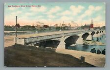 New Washington Street Bridge, Dayton, Ohio OH Divided Back Vintage Postcard picture