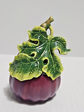 Fitz & Floyd Classics the Vegetable Garden Fig Trinket Box Rare picture