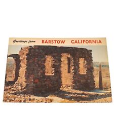 Postcard Greetings From Barstow California Going Business For Sale Chrome picture