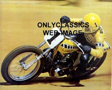 1975 KENNY ROBERTS #1 AMA MOTORCYCLE RACING 8X10 PHOTO DIRT TRACK YAMAHA POWER picture