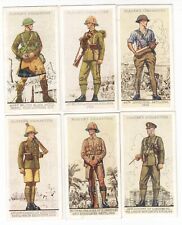6 Vint 1939 British Military Cards WORLD WAR 1 THE BLACK WATCH Royal Highlanders picture
