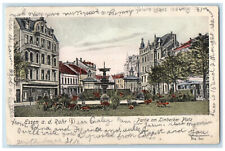 1905 Lot at Limbecker Platz Essen A.D. Ruhr Germany Antique Postcard picture