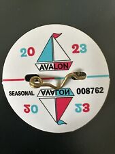 2023 AVALON NEW JERSEY SEASON BEACH  BADGE/TAG Not Fred’s Princeton Stone Harbor picture