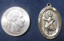 St Christopher Medal Sterling Silver picture