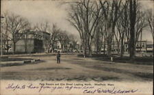 1906 Westfield,MA Park Square and Elm Street Looking North Hampden County picture