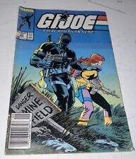 G.I. Joe A Real American Hero #63 Newsstand Snake Eyes Classic Cover Marvel 1984 picture