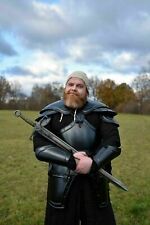 Steel Medieval Knight Queen Lady Woman Half Body Armor Suit Costume picture