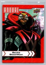 2022-23 Upper Deck Marvel Annual #4 Bei the Blood Moon Base Card picture