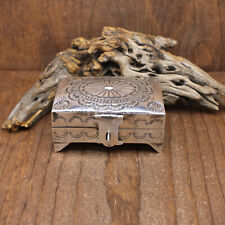 Beautiful Sterling Silver Handmade Trinket Box picture