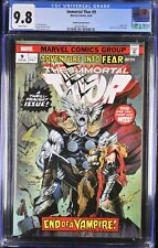 Immortal Thor #9 CGC 9.8 1st Chad Hammer Fear 31 Vampire Variant Homage Cvr 2024 picture