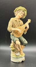 Vintage Napcoware Boy Playing Madolin Figurine picture