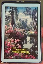 1960s Cypress Gardens Florida Souvenir  Playing Card Deck in Box picture