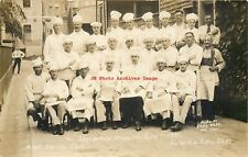 NJ, Atlantic City, RPPC, Shelburne Hotel, 1921 Chef & Kitchen Staff, Fred Hess picture