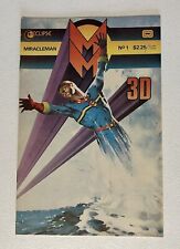 MIRACLEMAN 3-D #1 (No 3-D Specs). Eclipse 1985. SEE ALL PICS picture