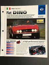 1966 - 1972 Fiat Dino Spider IMP 