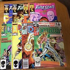 Marvel Copper: Dazzler(4),Firestar #1-4 L.S.(1986) Complete Set Vf/NM,See Photos picture