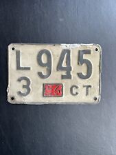 1956 Connecticut License Plate L/3 945 picture
