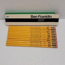 Vintage Blaisdell Ben Franklin 500 Dozen Pencils 12 No. 2 (#2) Medium Soft picture