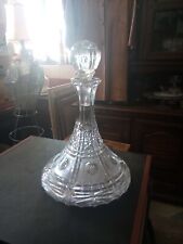vintage decanter with stopper picture