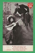RPPC Leap Year 1908 Romantic postcard with  picture