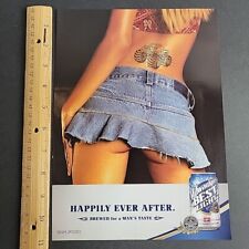 2005 Print Ad Milwaukees Best Light Beer Happily Ever After Monster Truck Tattoo picture
