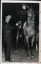 1956 Press Photo Duke of Edinburgh,Lt Col Frank Weldon International Horse show picture