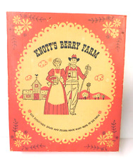 LARGE KNOTT'S BERRY FARM OLD FASHION JAMS AND JELLIES BOX, 13 1/2