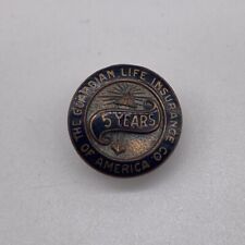 Vintage The Guardian Life Insurance Company 5 Year Service Award Lapel Pin picture