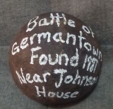 Battle Of Germantown Revolutionary War Cannon Ball picture