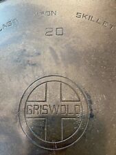 Antique EXTRA LARGE Griswold 20