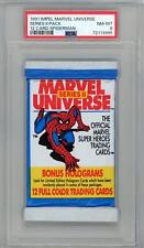 1991 Impel Marvel Universe Series 2 Foil Hobby Pack Spiderman PSA 8 - POP 4 picture
