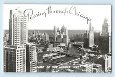 Chicago Conrad Hilton Hotel National Flying Farmers Convention 1957 Postcard C7 picture