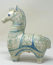 Ceramic Horse Mid Century Style - Blue - MINT picture
